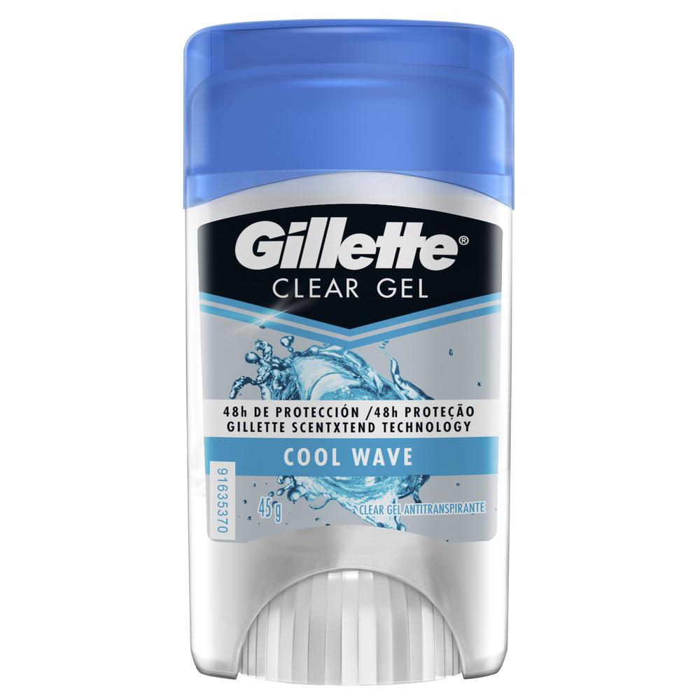 DES.GEL GILLETTE x45g CLEAR   COOL WAVE