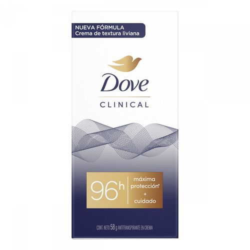 DESODORANTE EN BARRA ANTITRANSPIRANTE DOVE CLINICAL x58GR SOFT SOLID