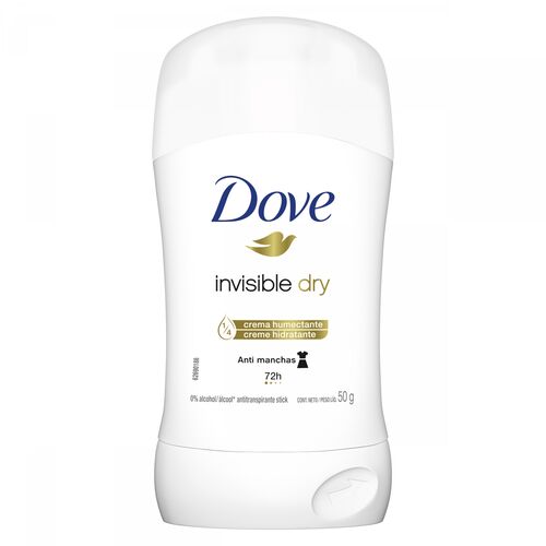 DESODORANTE EN BARRA DOVE x50g INVISIBLE DRY