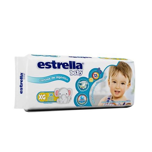 PAÑAL ESTRELLA EXTRA GRANDE x36U HIPER