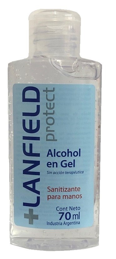 ALCOHOL EN GEL LANFIELDx70