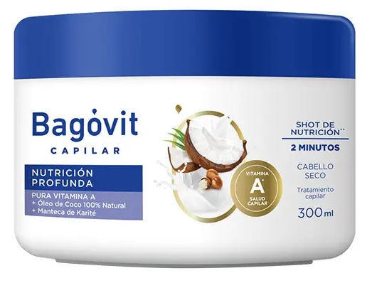 TRAT.CAPILAR BAGOVIT x300 NUTRICION PROFUNDA