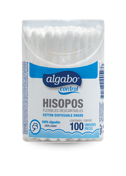 HISOPOS ALGABO CONTROL x100