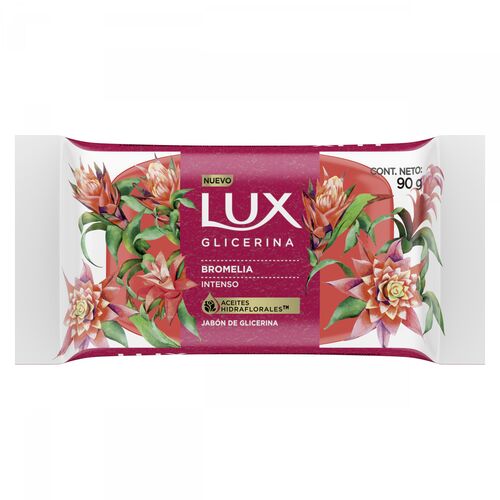 JABON DE TOCADOR LUX GLICERINA x90GR BROMELIA