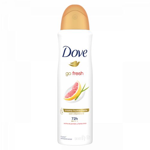 DESODORANTE EN AEROSOL ANTITRANSPIRANTE DOVE x150ML GO FRESH POMELO