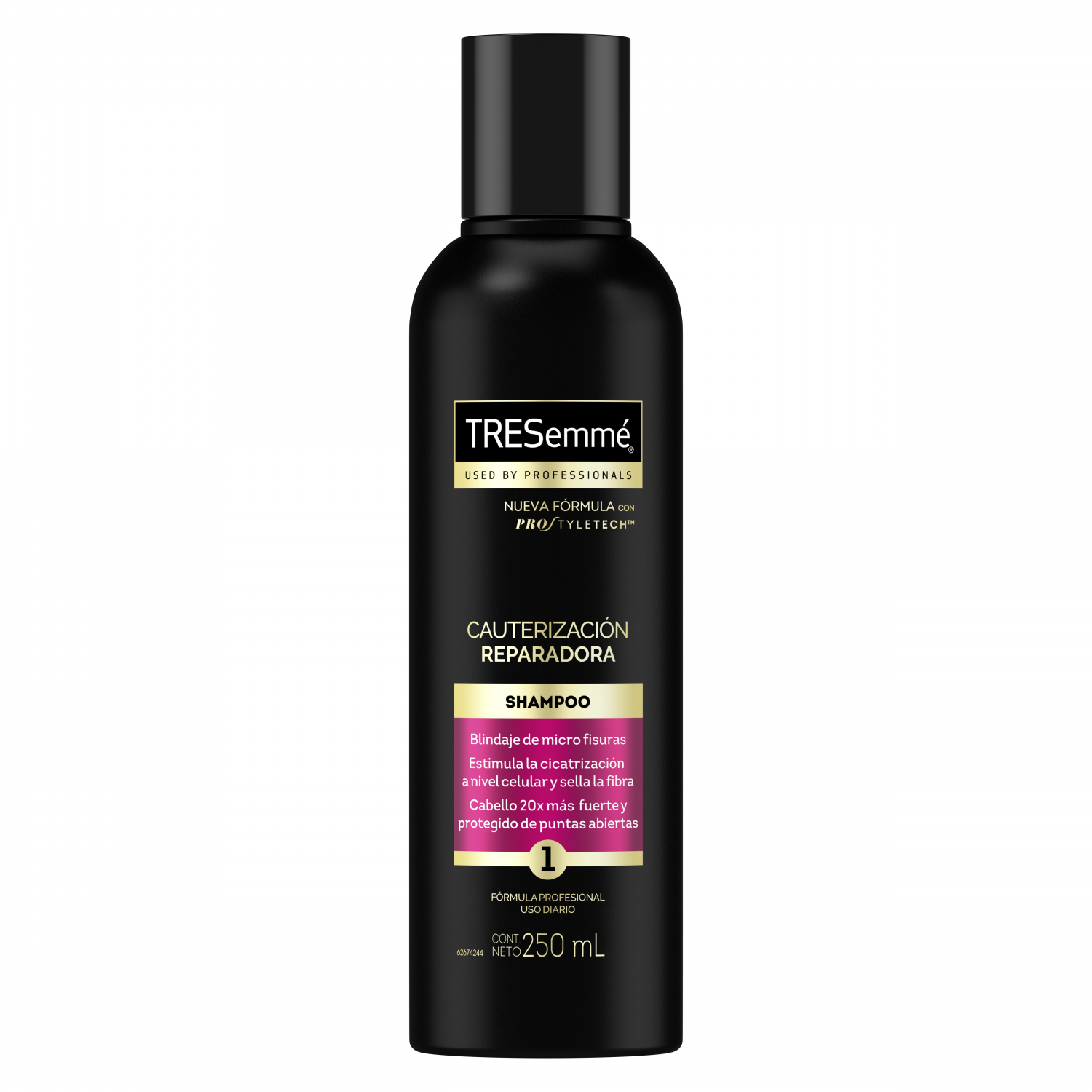 SHAMPOO TRESEMME x250ML CAUTERIZACION REPARADORA