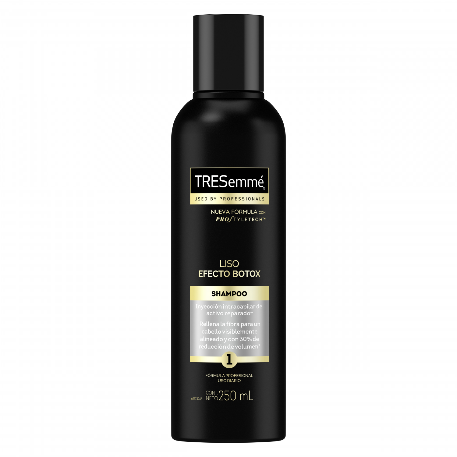 SHAMPOO TRESEMME x250ML LISO EFECTO BOTOX