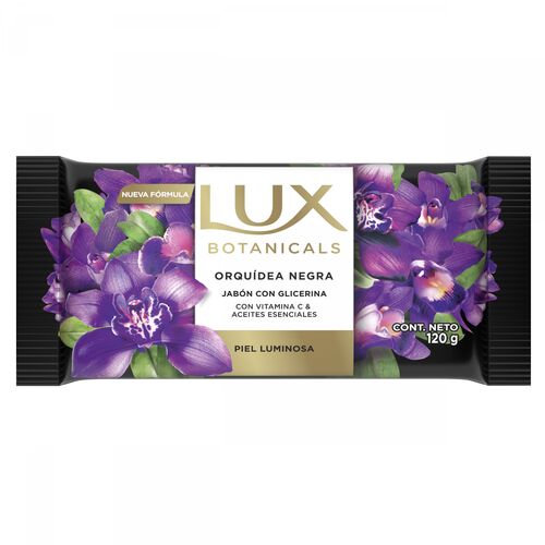 JABON DE TOCADOR LUX BOTANICALS x120GR ORQUIDEA NEGRA