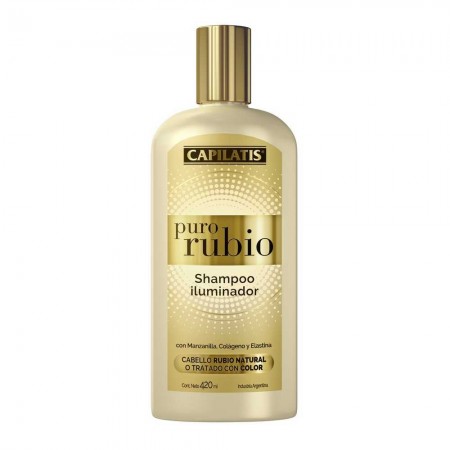 SHAMPOO CAPILATIS x420ML PURO RUBIO MANZANILLA