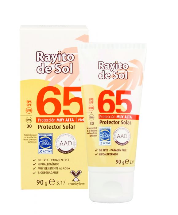 PROT. SOLAR RAYITO DE SOL x90gFPS 65 SENSIBLE