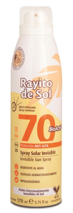 SPRAY SOLAR RAYITO DE SOL x170FPS 70 INVISIBLE