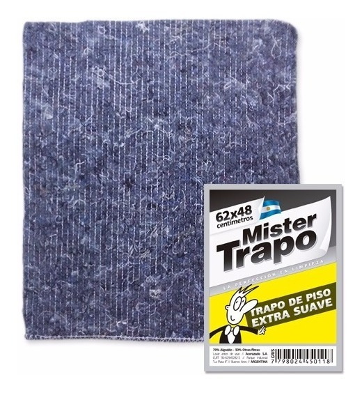 TRAPO GRIS MISTER TRAPO 62x48