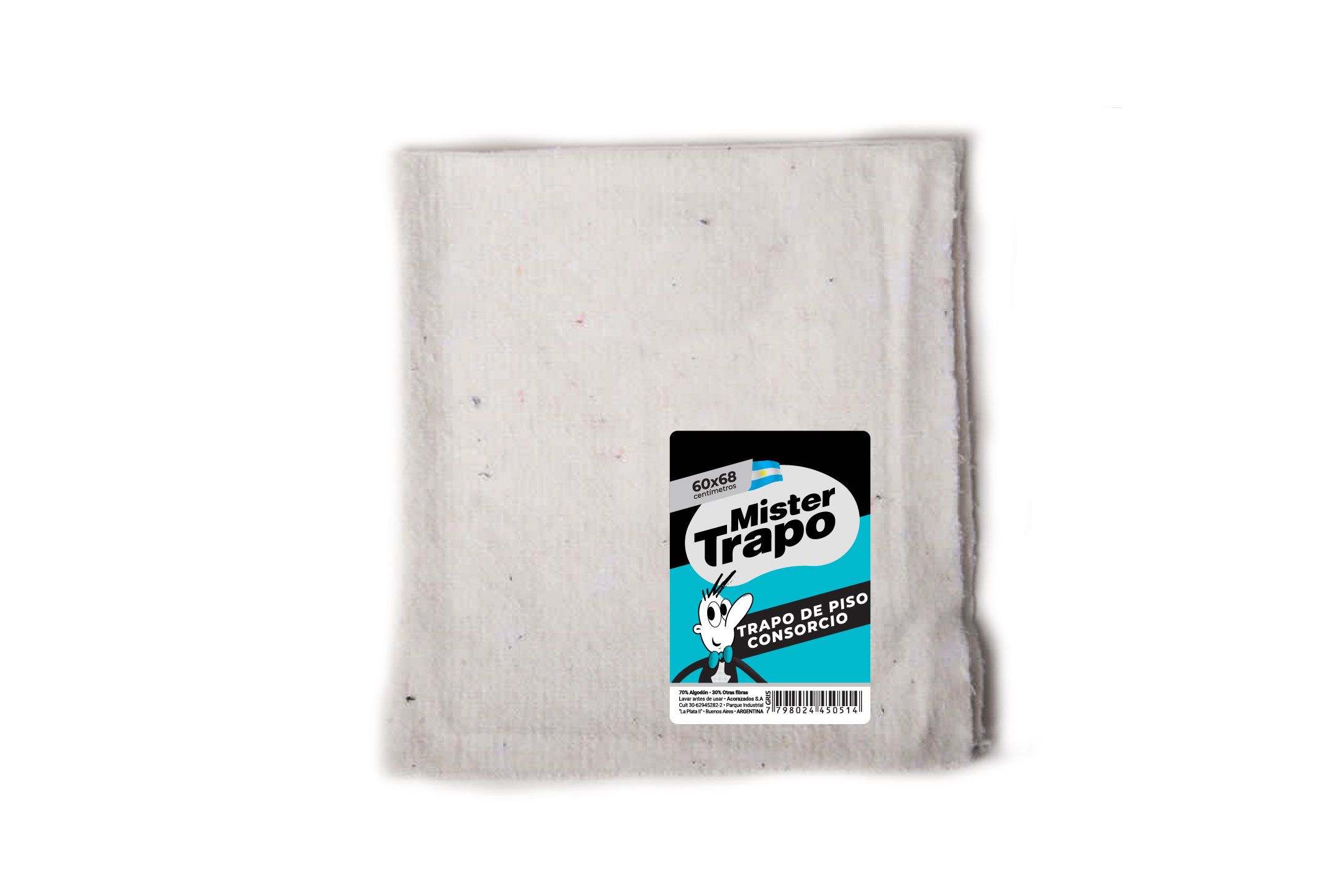 TRAPO BLANCO MISTER TRAPO60x68