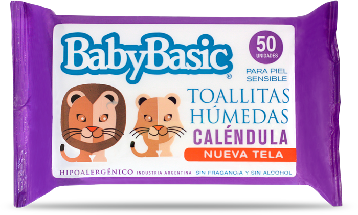 TOALLA HUMEDA BABY BASICx50 CALENDULA VI