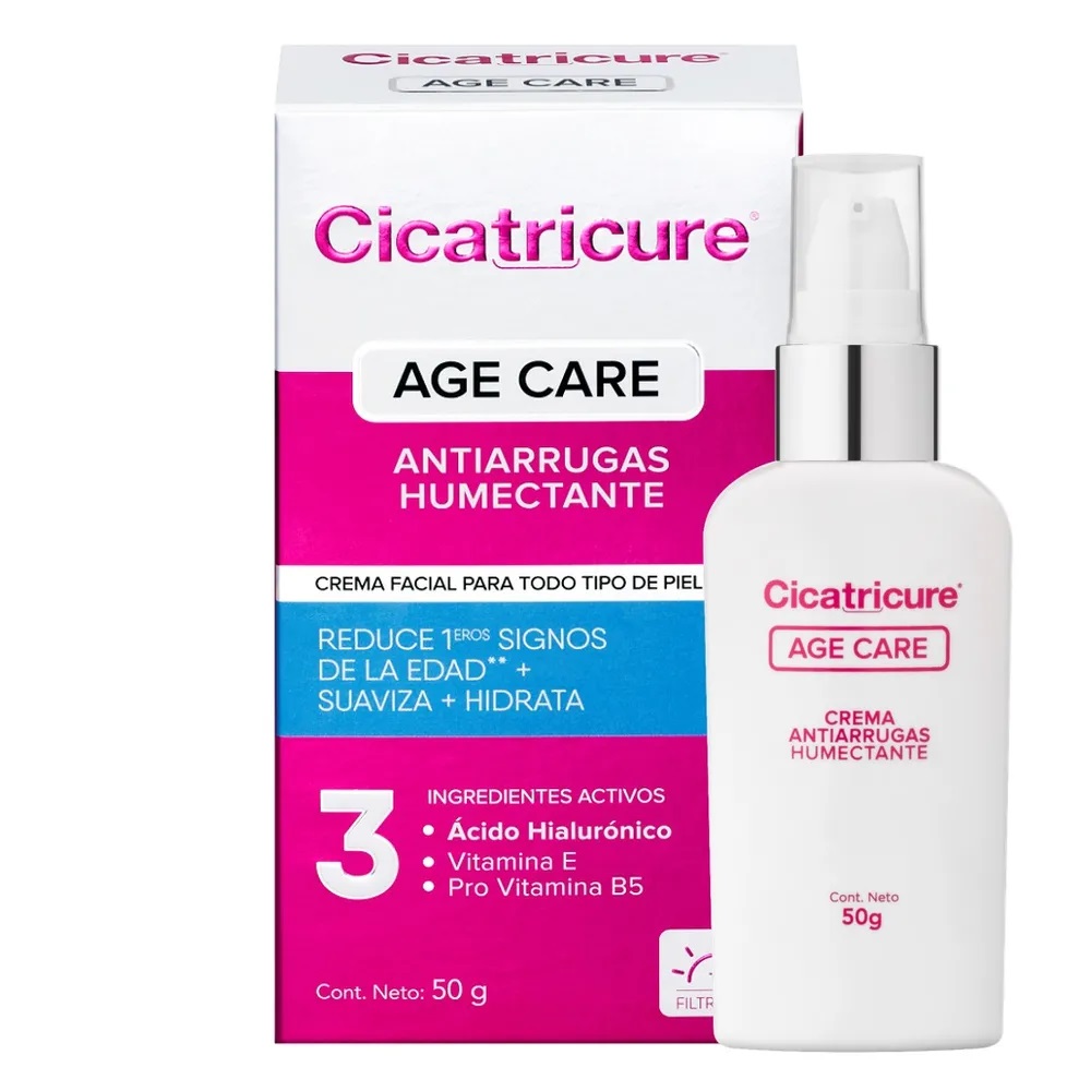 CR.FACIAL CICATRICURE x50g    AGE CARE HUMECTANTE