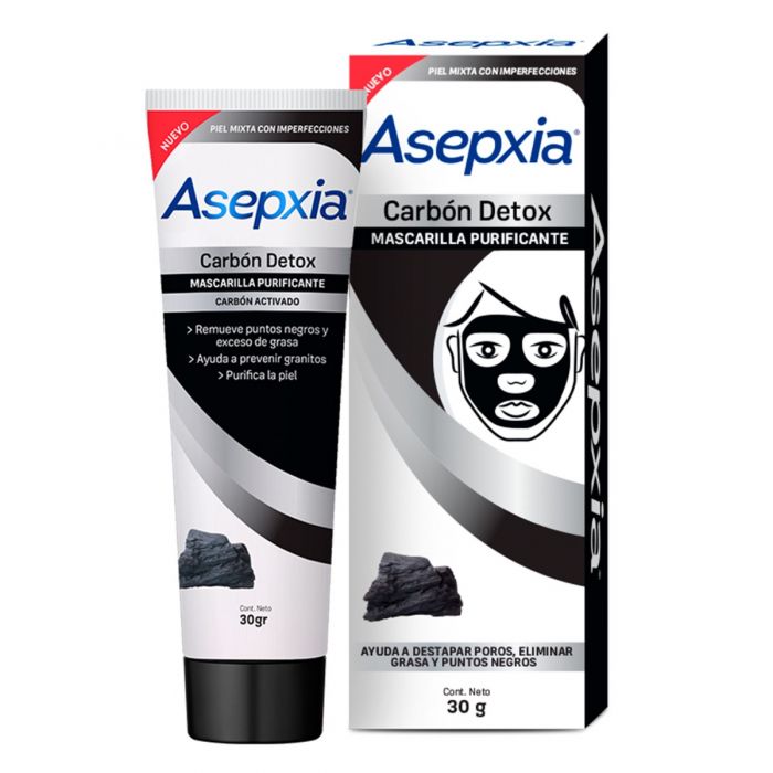 MASCARILLA ASEPXIA x30g CARBONPEEL OFF