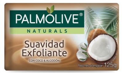 JABON DE TOCADOR PALMOLIVE NATURALS x125GR COCO Y ALGODON